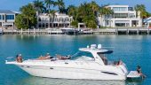 The boat is beautiful and...